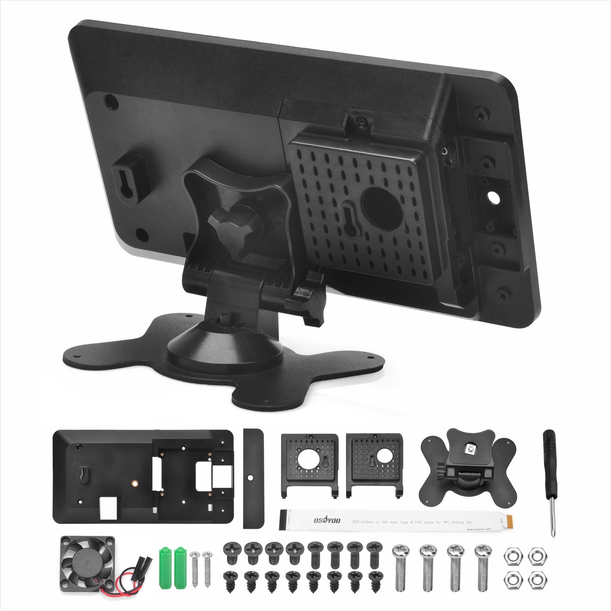 Pi 5 Case - OSOYOO PiStudio Case for Raspberry Pi