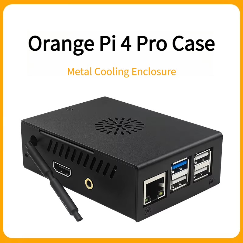 Orange Pi 4 Pro Aluminum Metal - Pi 4 Case ulasan dan harga