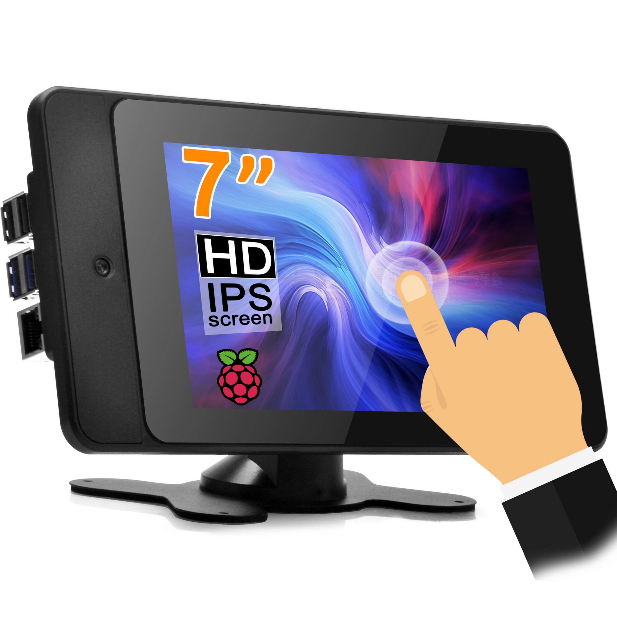 OSOYOO PiStudio Case with 7-in - Pi 5 Case ulasan dan harga