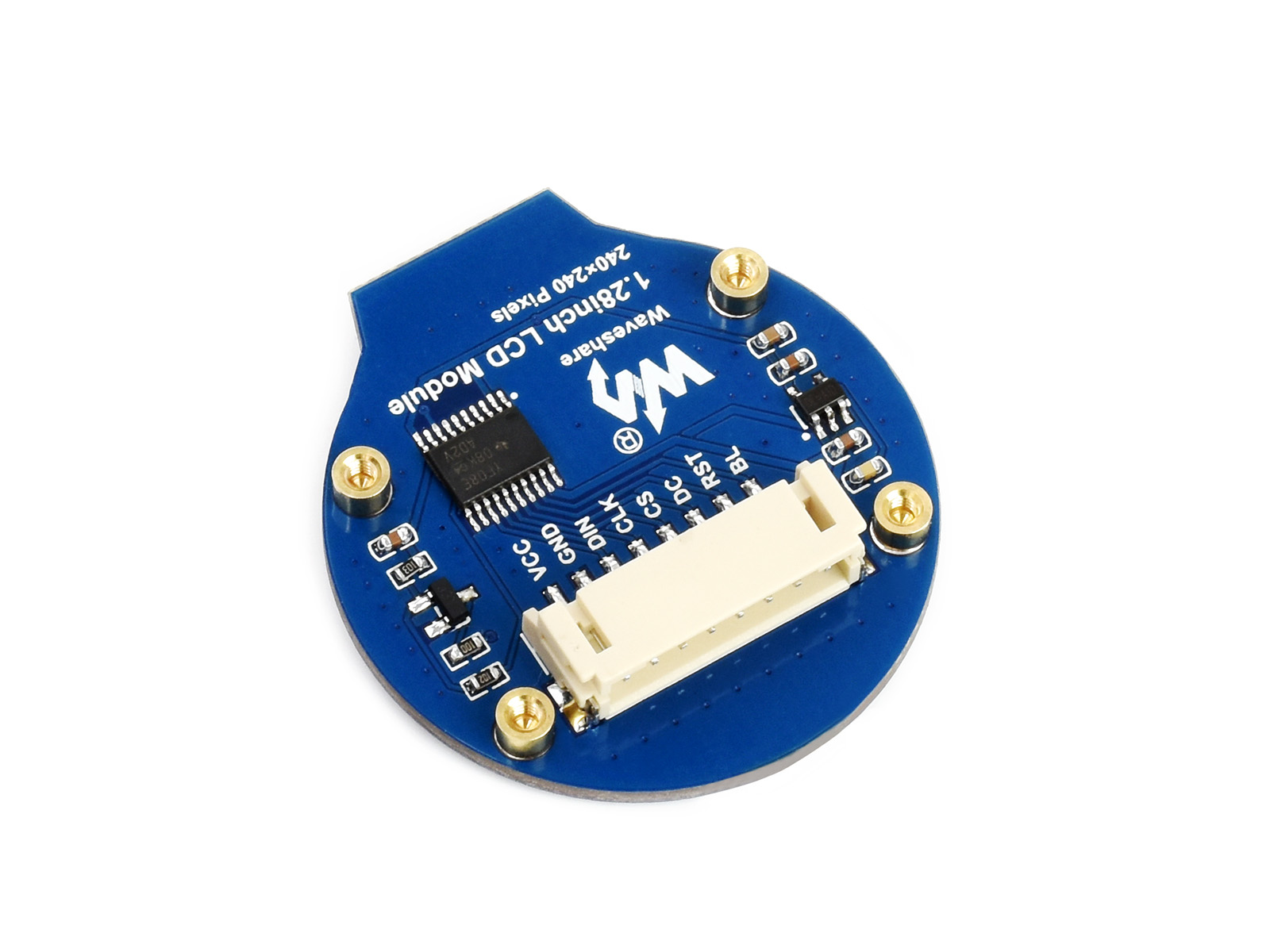Waveshare 1.28inch Round LCD D - Pi Display ulasan dan harga