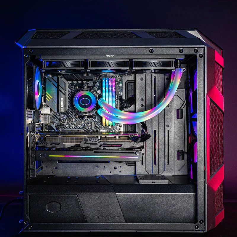 Soft Tube ARGB Vest CPU Liquid - Pi Cooler ulasan dan harga