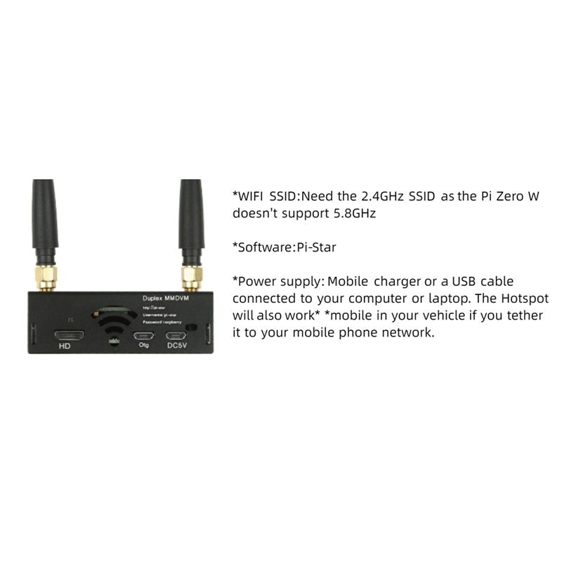 Duplex MMDVM Hotspot Wifi Digi - Pi Zero ulasan dan harga