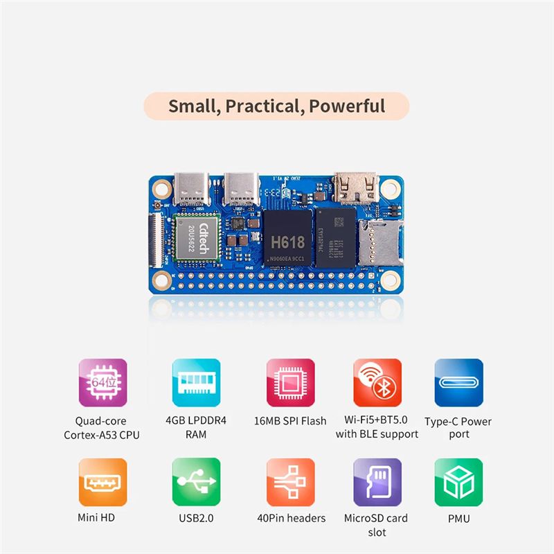 For Orange Pi Zero 2W Developm - Pi Zero ulasan dan harga