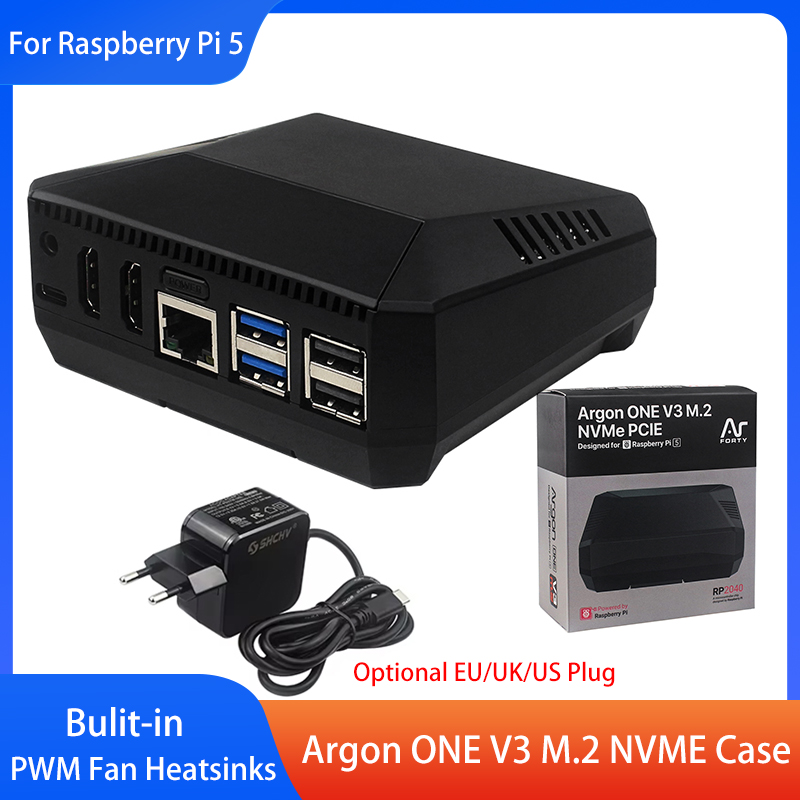 Argon ONE V3 M.2 NVME Case Alu - Pi Cooler ulasan dan harga