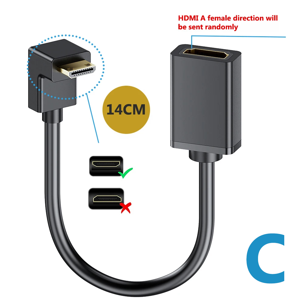 4K Mini HDMI to HDMI Cable HDM - Pi Camera Cable ulasan dan harga