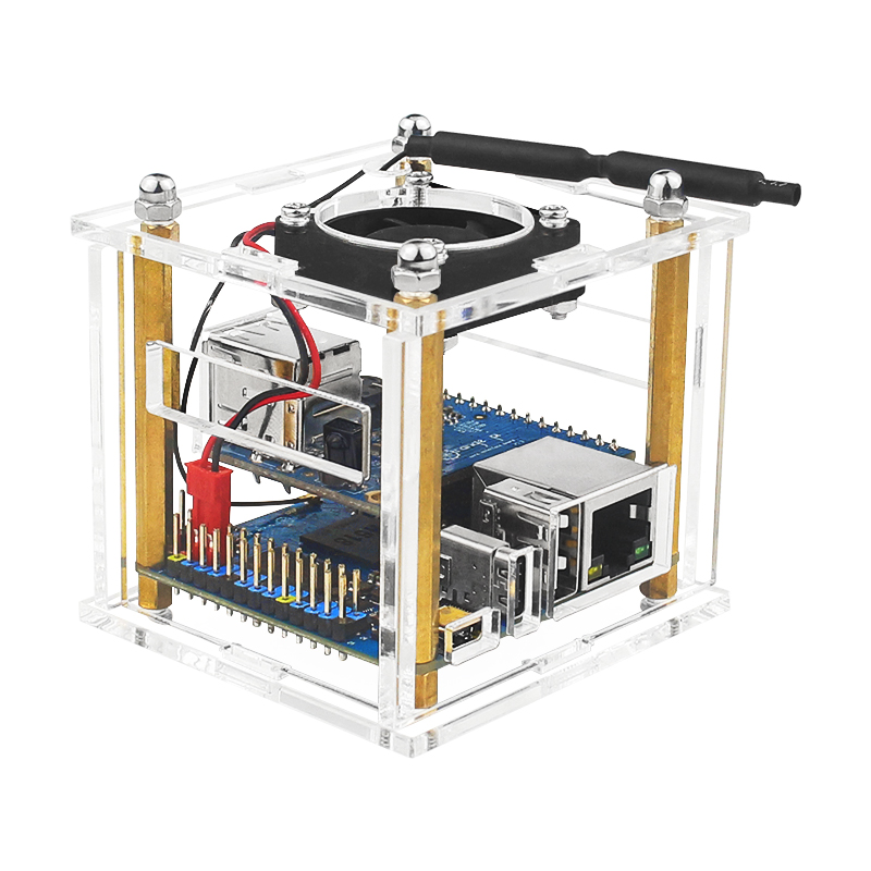Orange Pi Zero 3 Acrylic Case  - Pi Cooler ulasan dan harga