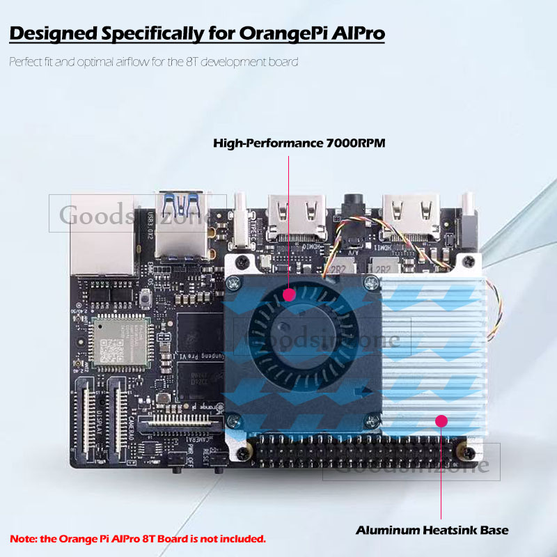Cooling Fan with Heatsink Base - Pi Cooler ulasan dan harga