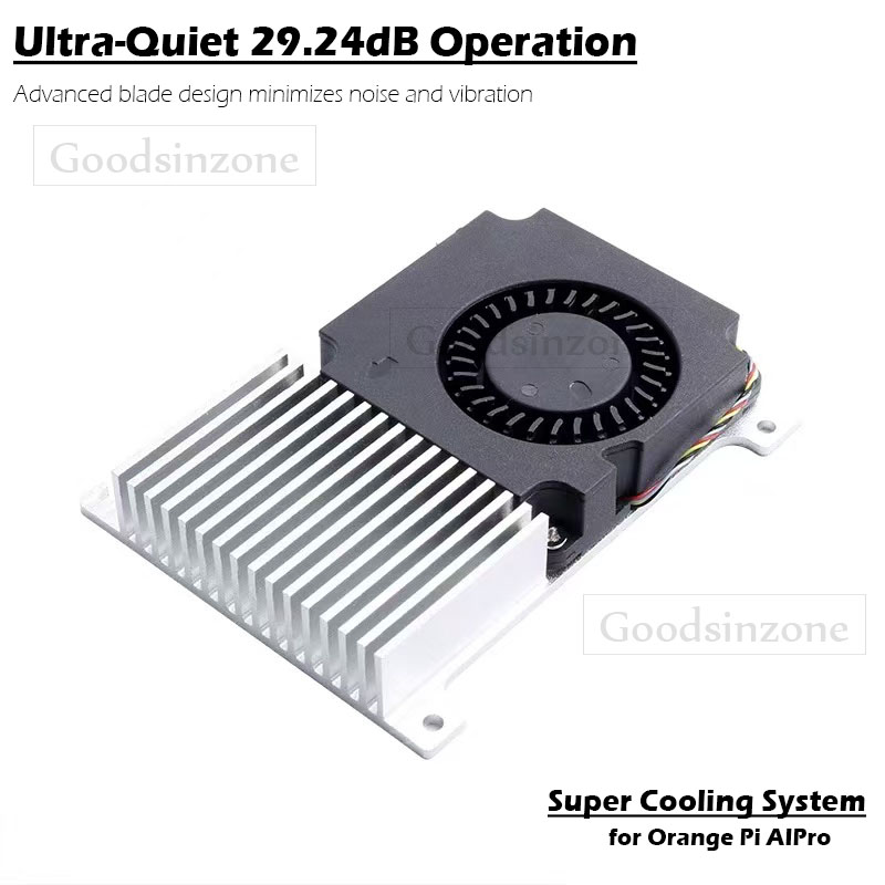 Cooling Fan with Heatsink Base - Pi Cooler ulasan dan harga