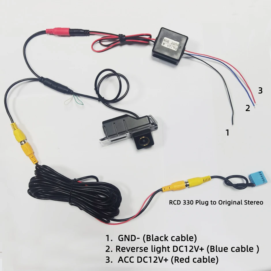 Car Rear View Camera Power Fil - Pi Camera Cable ulasan dan harga