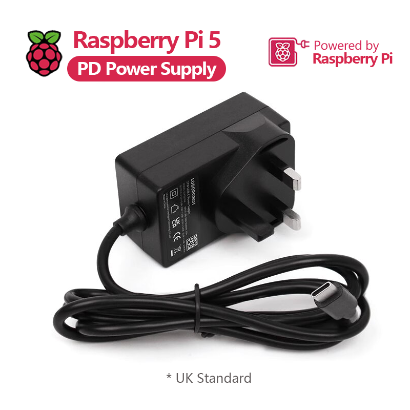 Raspberry Pi 5 PD Power Adapte - Pi Power Supply ulasan dan harga