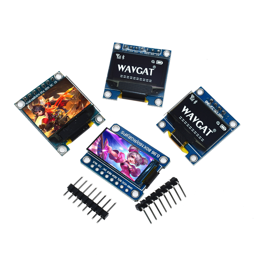 White Yellow Blue Color 4Pin 7 - Pi Display ulasan dan harga