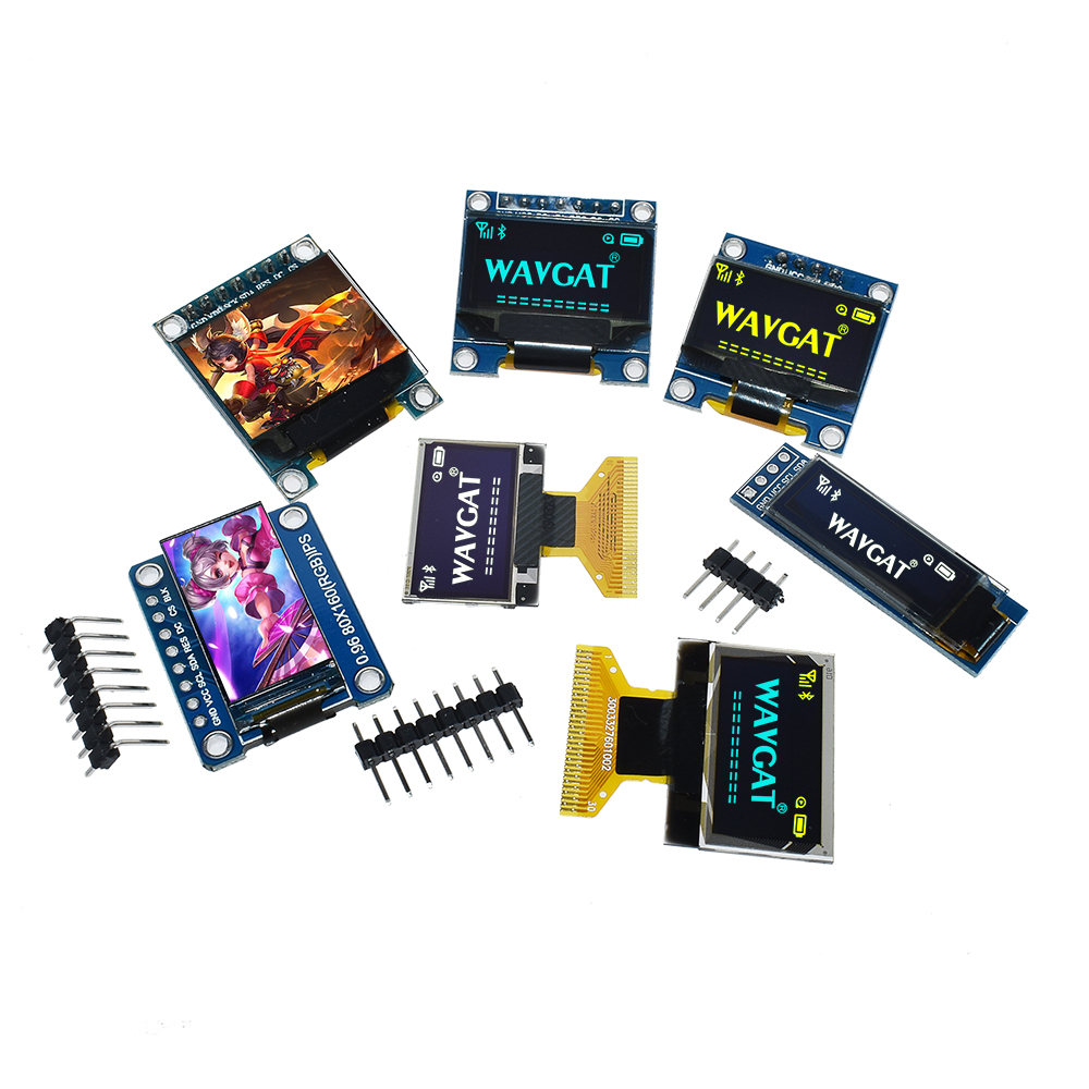 White Yellow Blue Color 4Pin 7 - Pi Display ulasan dan harga