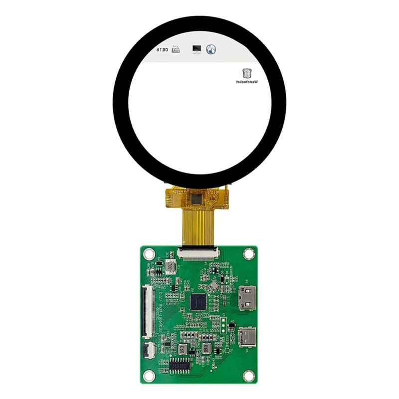 A52T DSI TFT LCD Round Display - Raspberry Pi 5 ulasan dan harga
