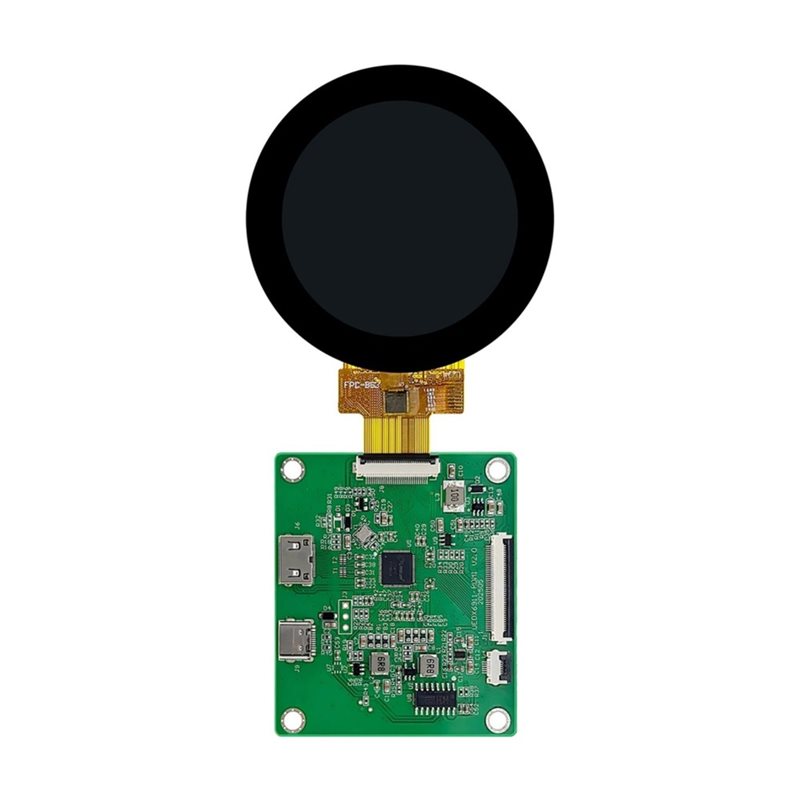 A52T DSI TFT LCD Round Display - Raspberry Pi 5 ulasan dan harga