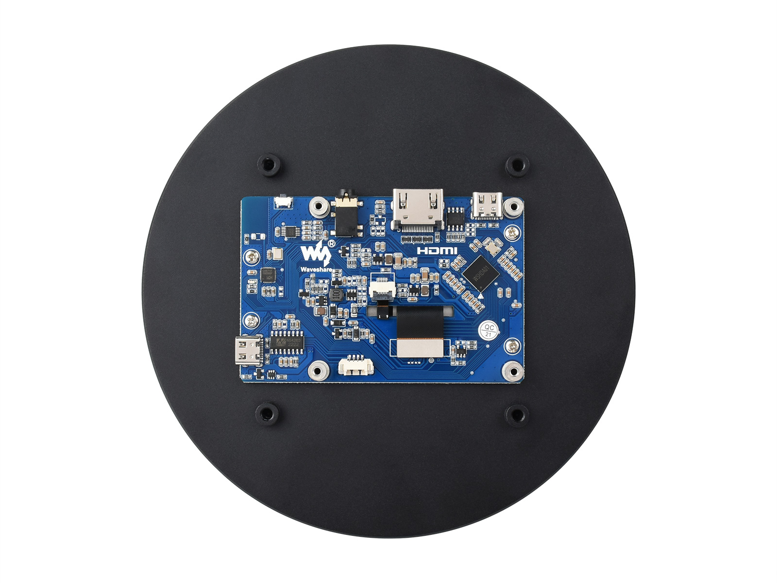 Waveshare 1080 × 1080 5inch HD - Pi Display ulasan dan harga