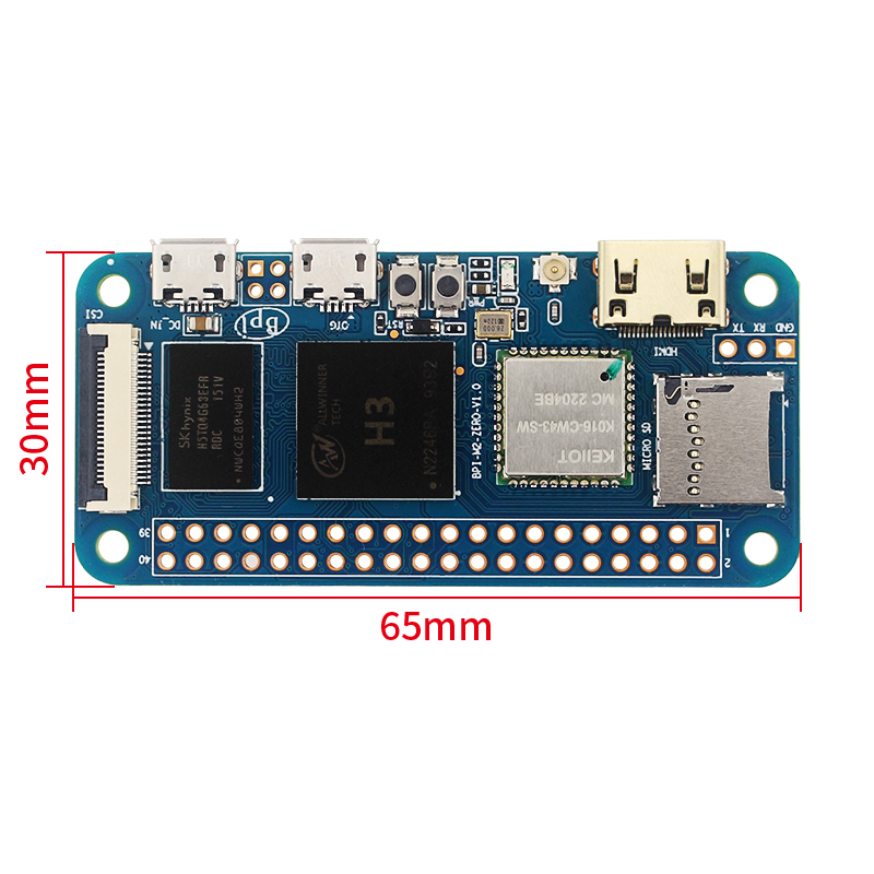 Banana Pi M2 Zero BPI-M2 Zero  - Pi Cooler ulasan dan harga