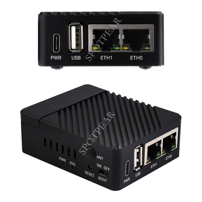 Raspberry Pi CM4 dual ETH mini - Pi 4 Case ulasan dan harga