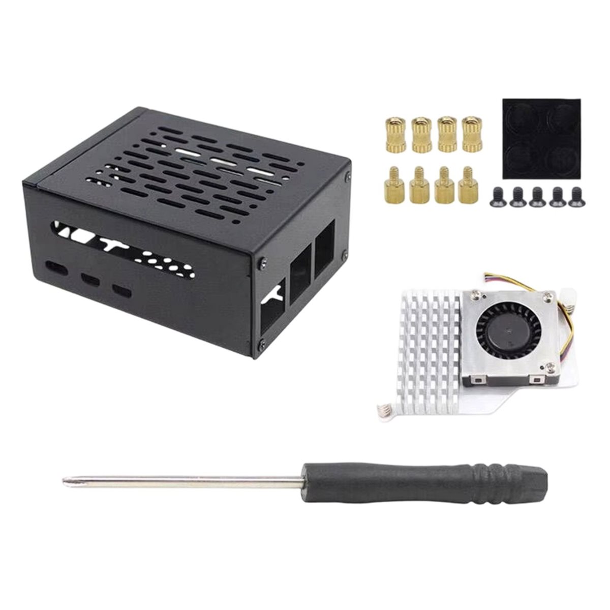 HGHO Metal Case with Cooling F - Raspberry Pi 5 ulasan dan harga