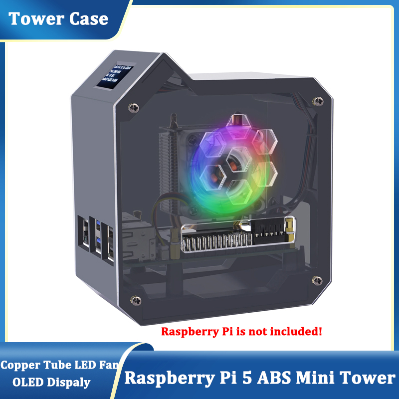 GeeekPi Raspberry Pi 5 ABS Min - Pi Cooler ulasan dan harga