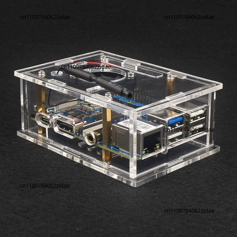 For Orange Pi 4PRO Acrylic Cas - Pi 4 Case ulasan dan harga