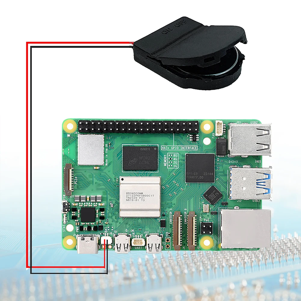 1-10x For Raspberry Pi 5 RTC B - Pi 5 Case ulasan dan harga