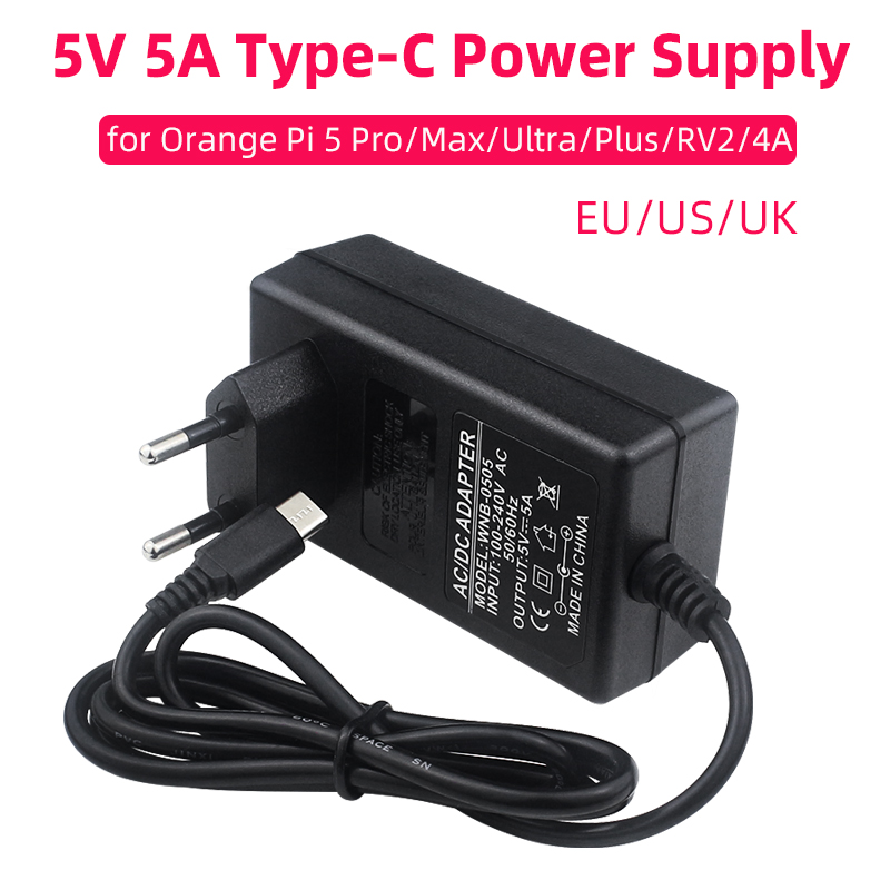 Orange Pi 5V 5A Power Supply T - Pi Power Supply ulasan dan harga