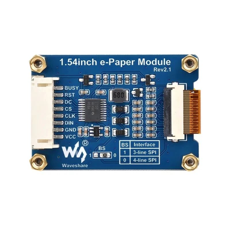 1.54 Inch E-Paper Display Modu - Raspberry Pi 4 ulasan dan harga