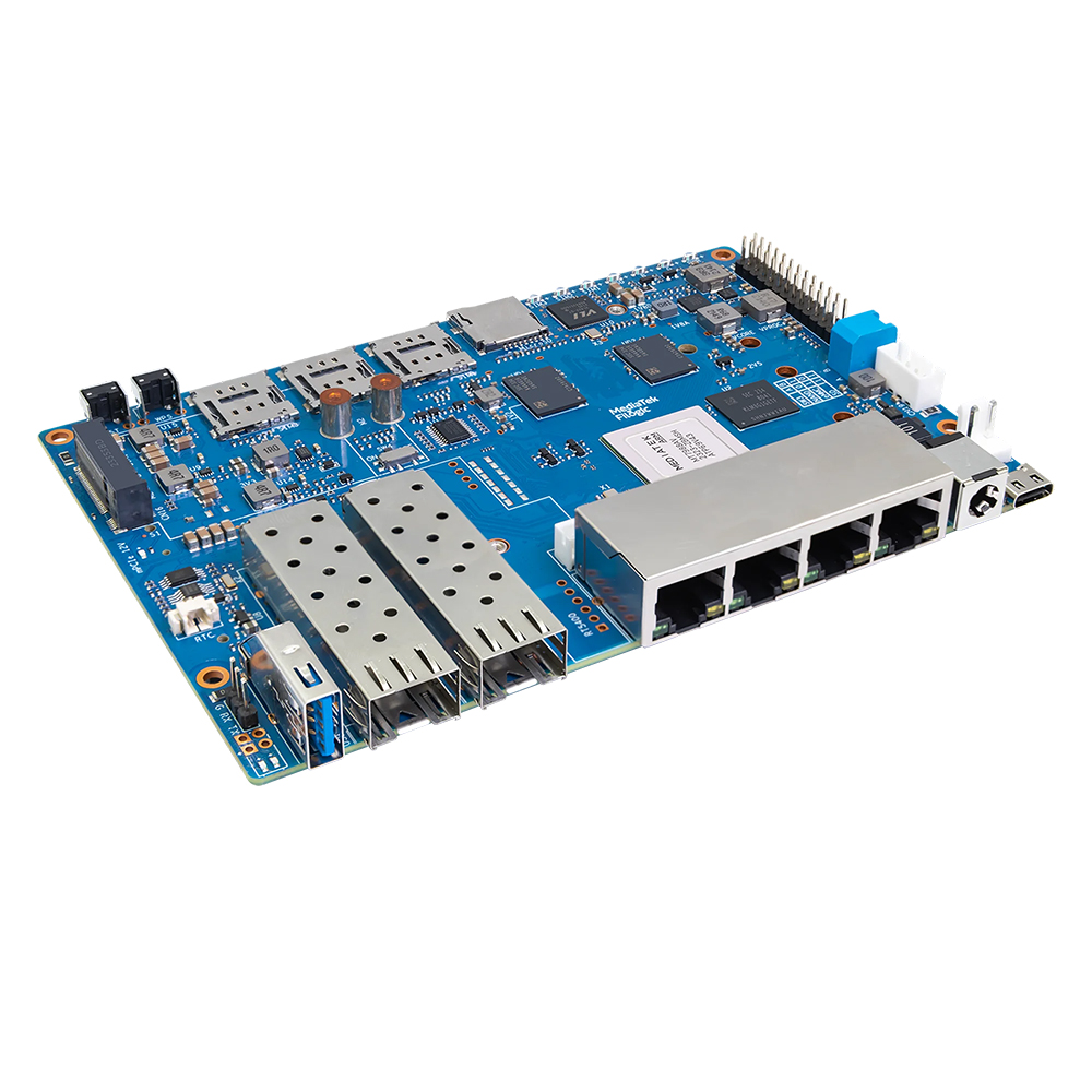 Banana Pi BPI-R4 MediaTek MT79 - Pi Cooler ulasan dan harga