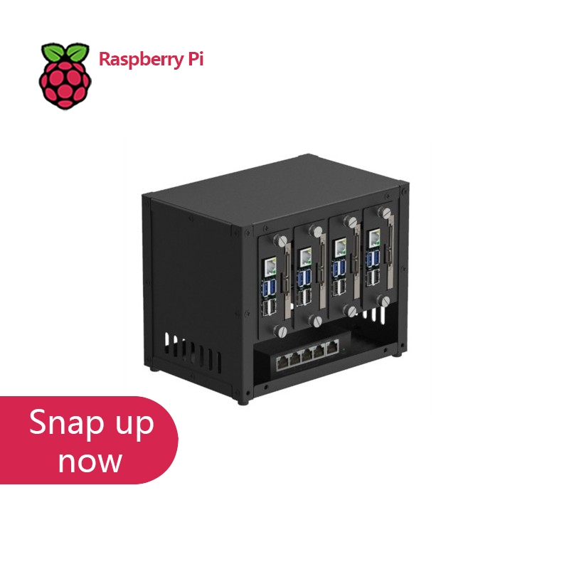 UCTRONICS Raspberry Pi Cluster - Pi 4 Case ulasan dan harga