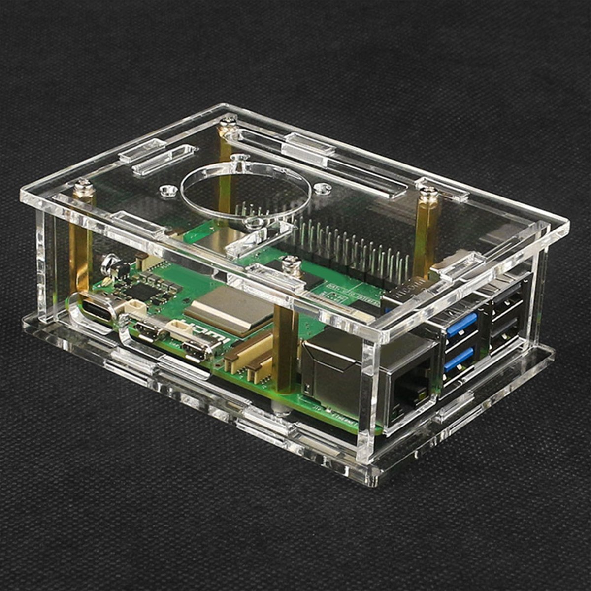 618 Mega Sale For 5 Acrylic Ca - Pi 5 Case ulasan dan harga
