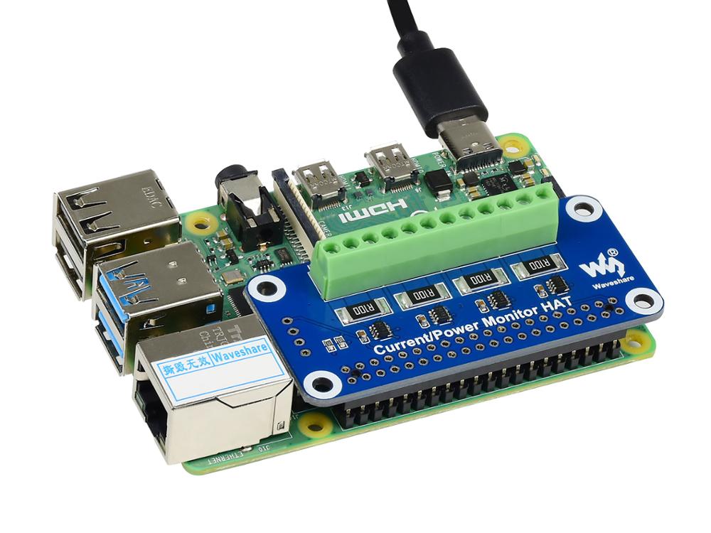 Waveshare 4-ch Current/Voltage - Raspberry Pi 4 ulasan dan harga
